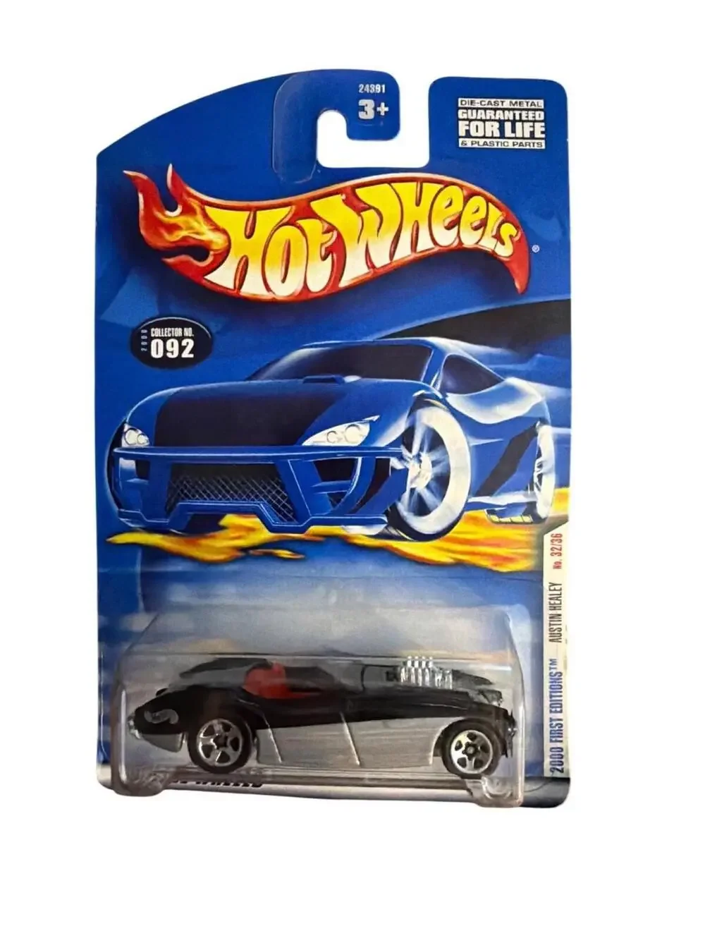 Hot Wheels 2000 First Editions Austin Healey Die-Cast Car No. 32/36 Collectors I